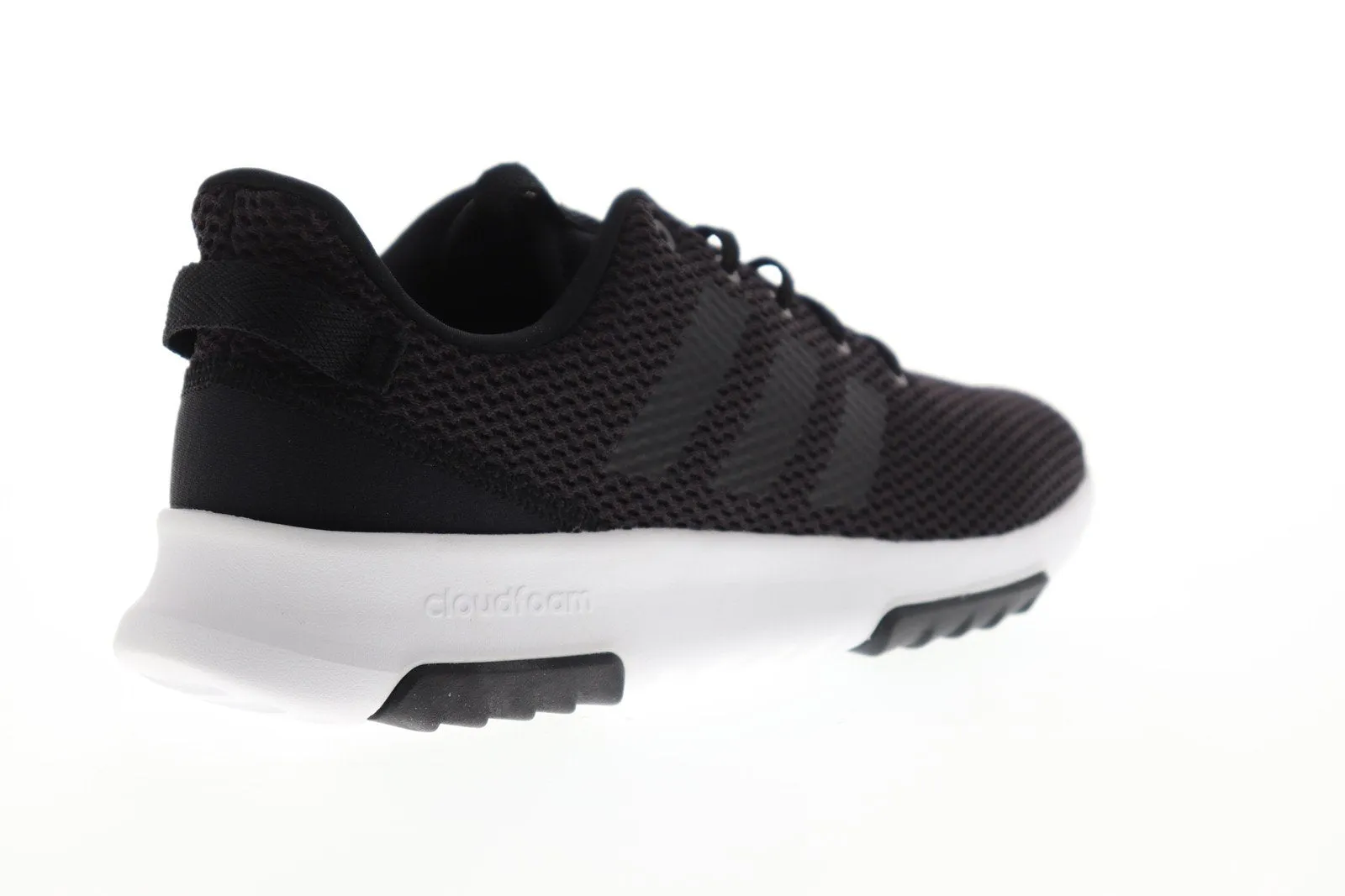 Adidas Cloudfoam Racer Tr DA9306 Mens Black Mesh Casual Lifestyle Sneakers Shoes