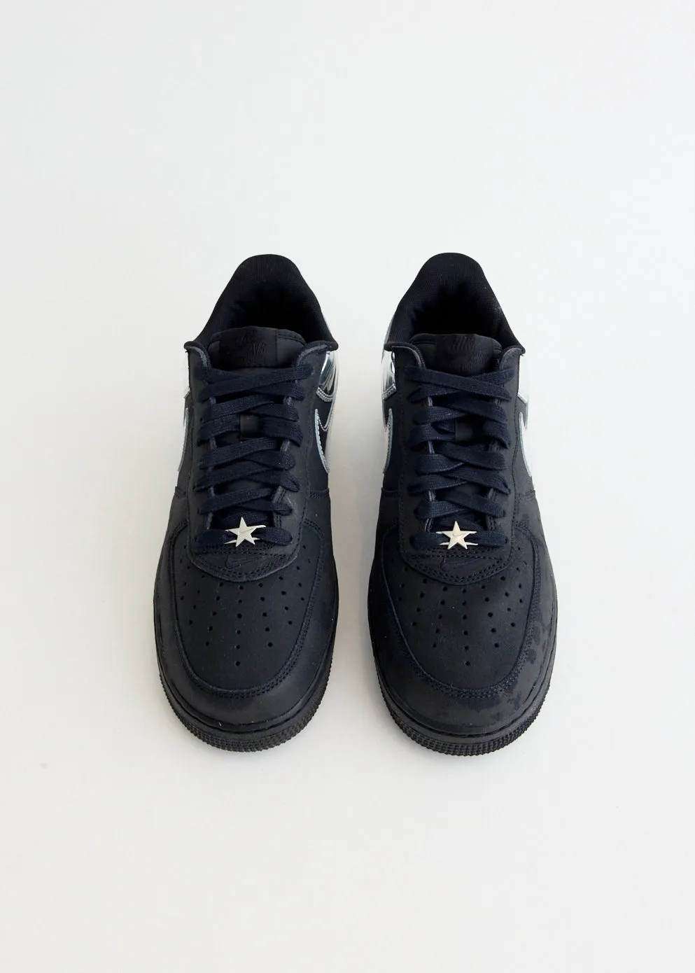 Air Force 1 Low Retro 'Black Chrome' Sneakers