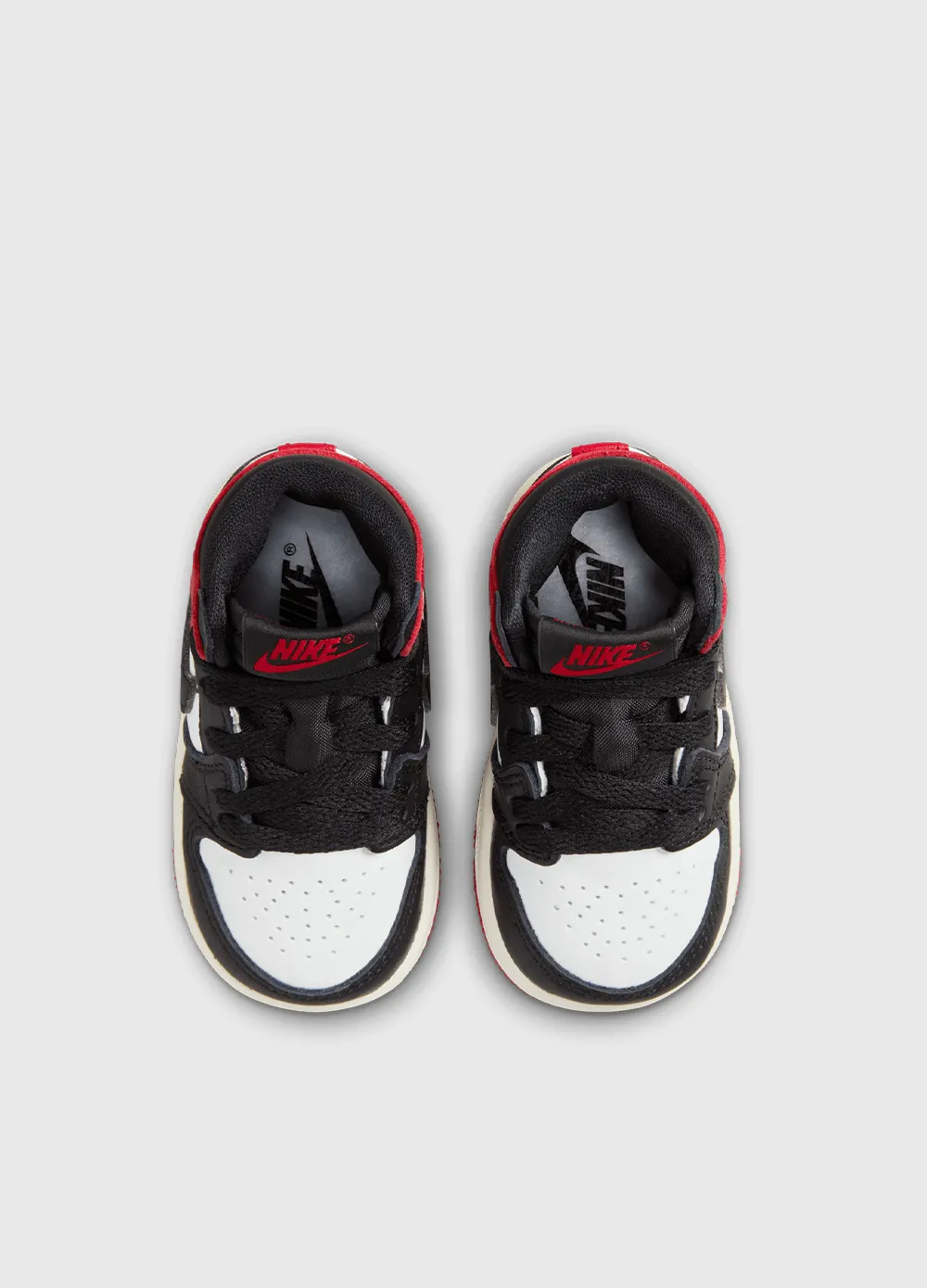 Air Jordan 1 Retro High OG 'Black Toe Reimagined' Sneakers (TD)