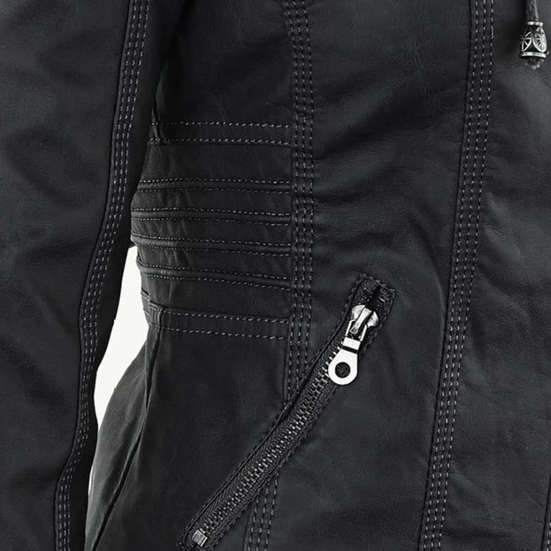 Athena | Weatherproof Leather Jacket
