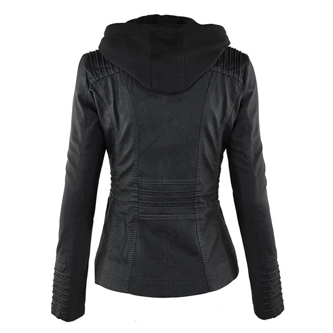 Athena | Weatherproof Leather Jacket