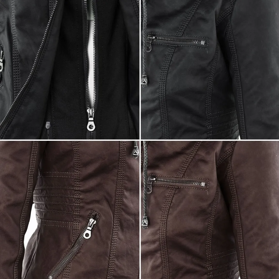 Athena | Weatherproof Leather Jacket