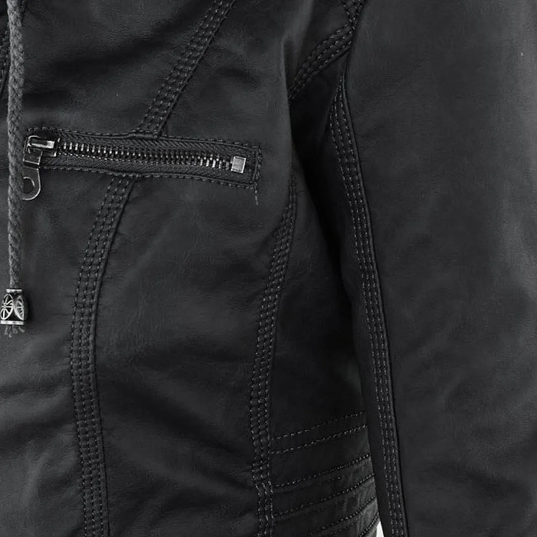 Athena | Weatherproof Leather Jacket