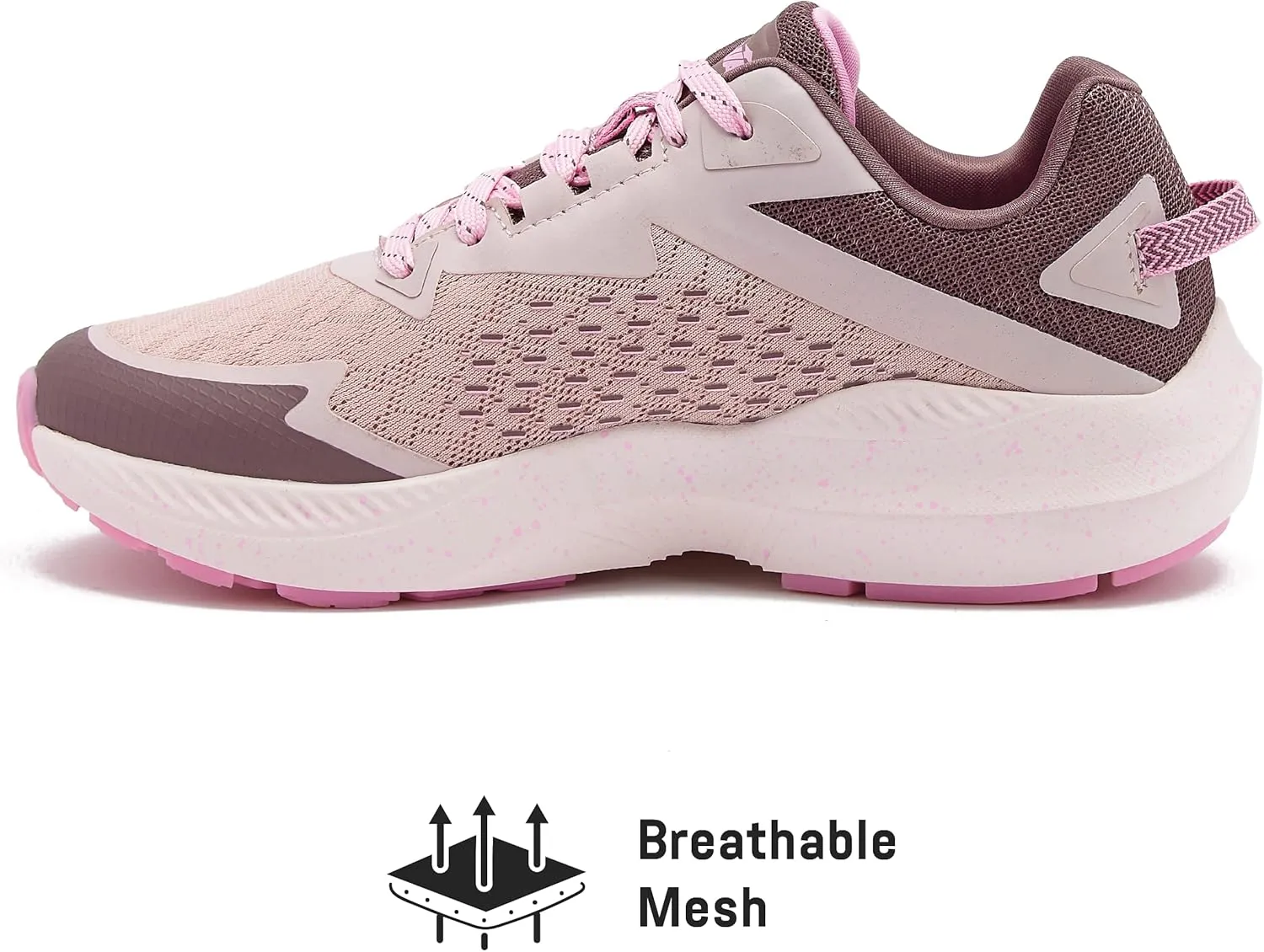 Avia Storm Womens Running Shoes with Lightweight Breathable Mesh - Pink, Black, Purple or Blue