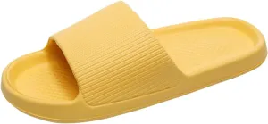 Bathroom Slipper Womens Pillow Slippers Mens Shower Shoes Bath Slippers Drainage Hole Comfortable Soft Sole