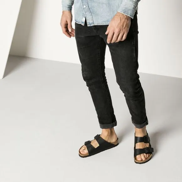 Birkenstock ARIZONA BIRKO-FLOR Black
