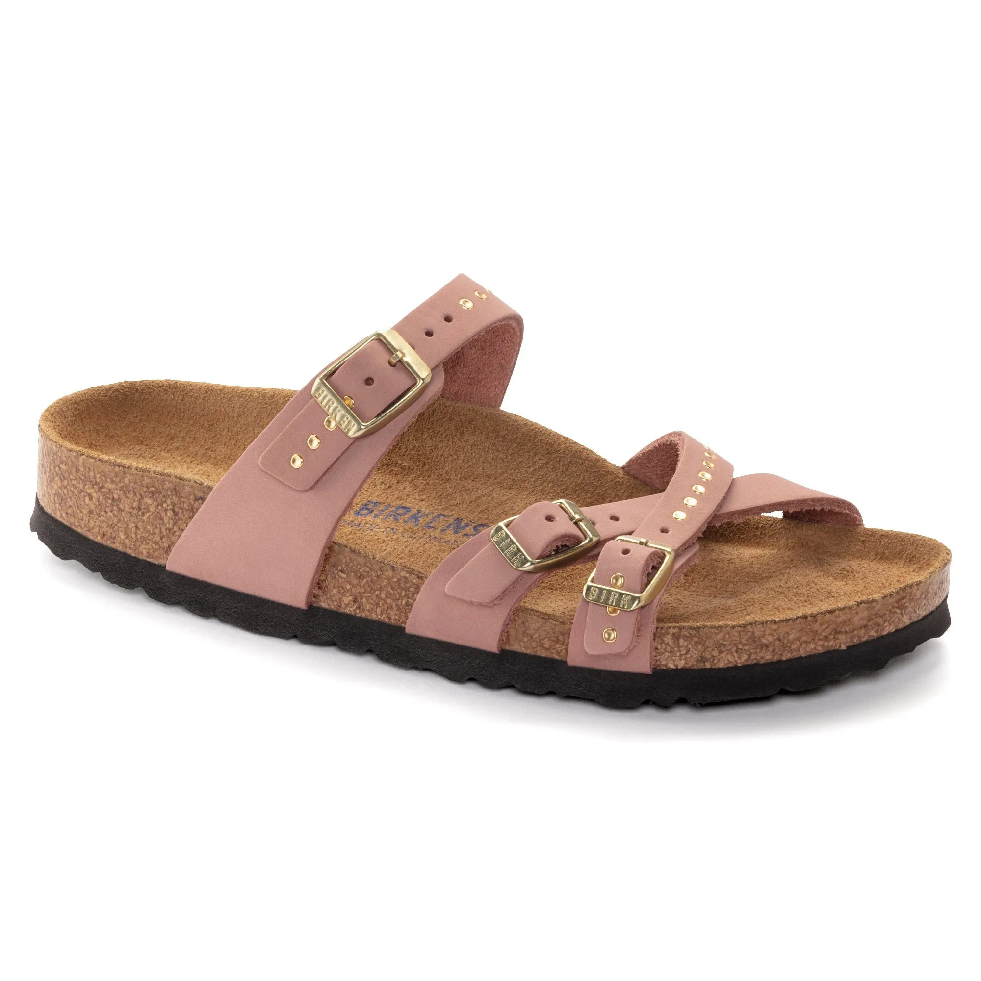 Birkenstock Franca Rivet Soft Footbed Nubuck Leather Women's