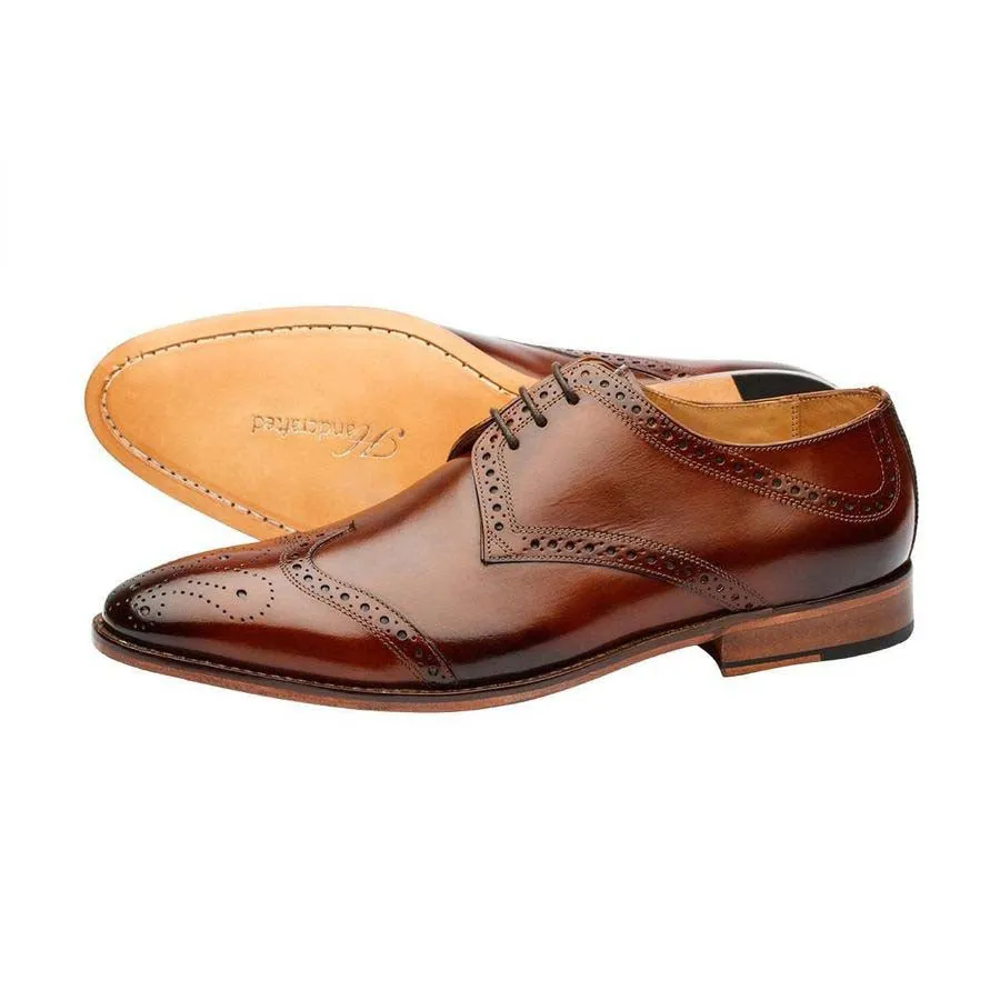 Brown Wingcap Oxfords