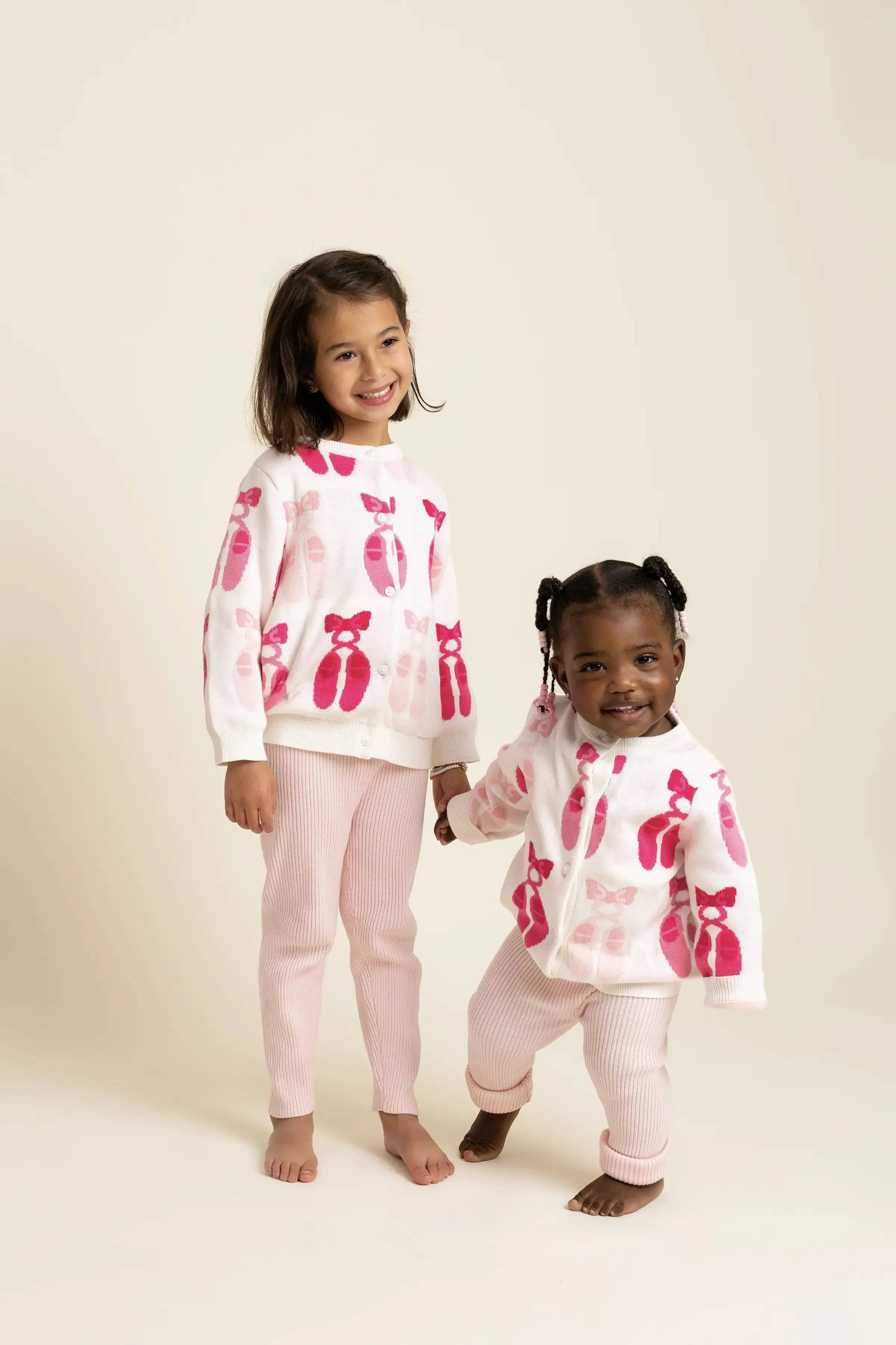 Cardigan   Pant Set | Ballet Slippers