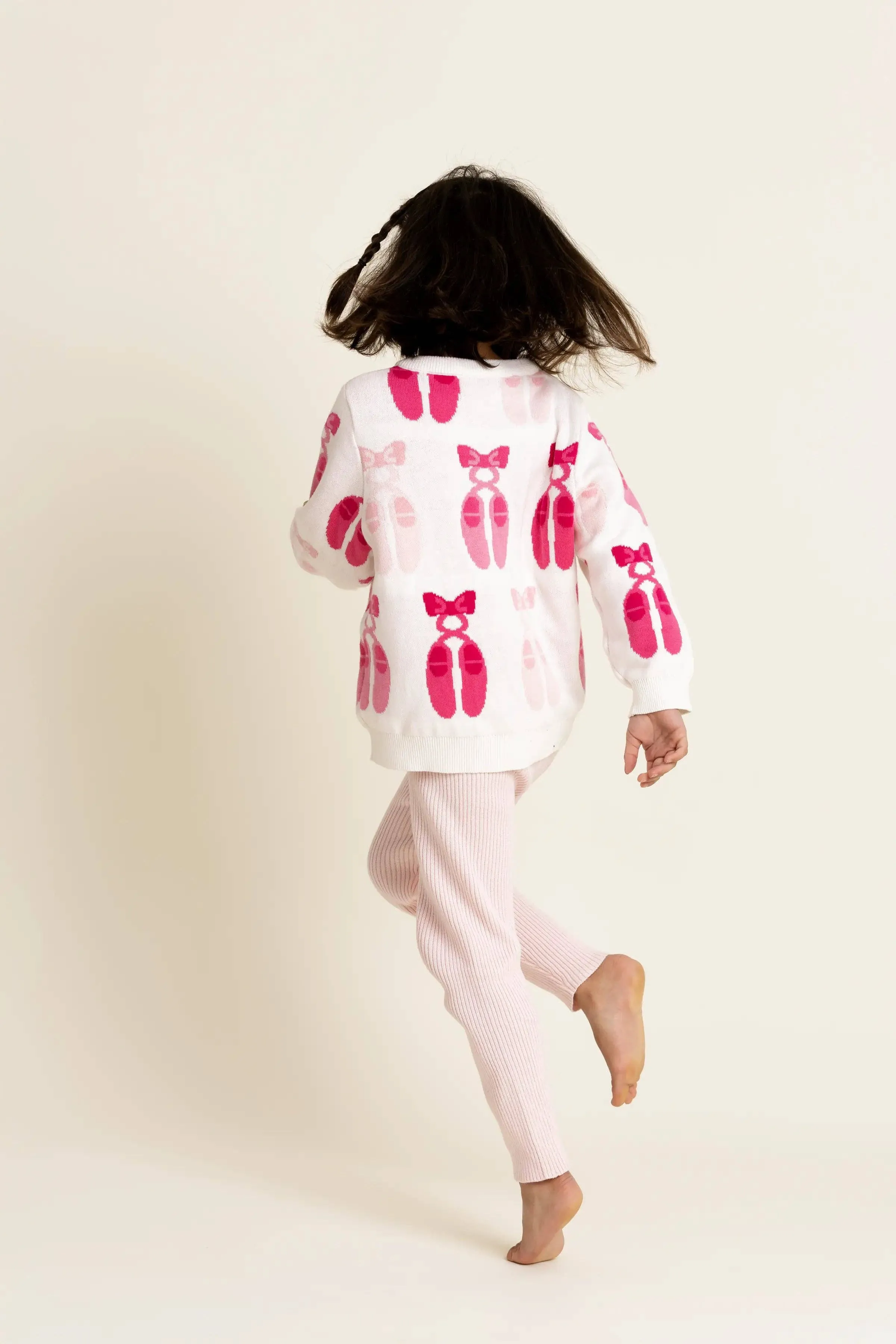 Cardigan   Pant Set | Ballet Slippers