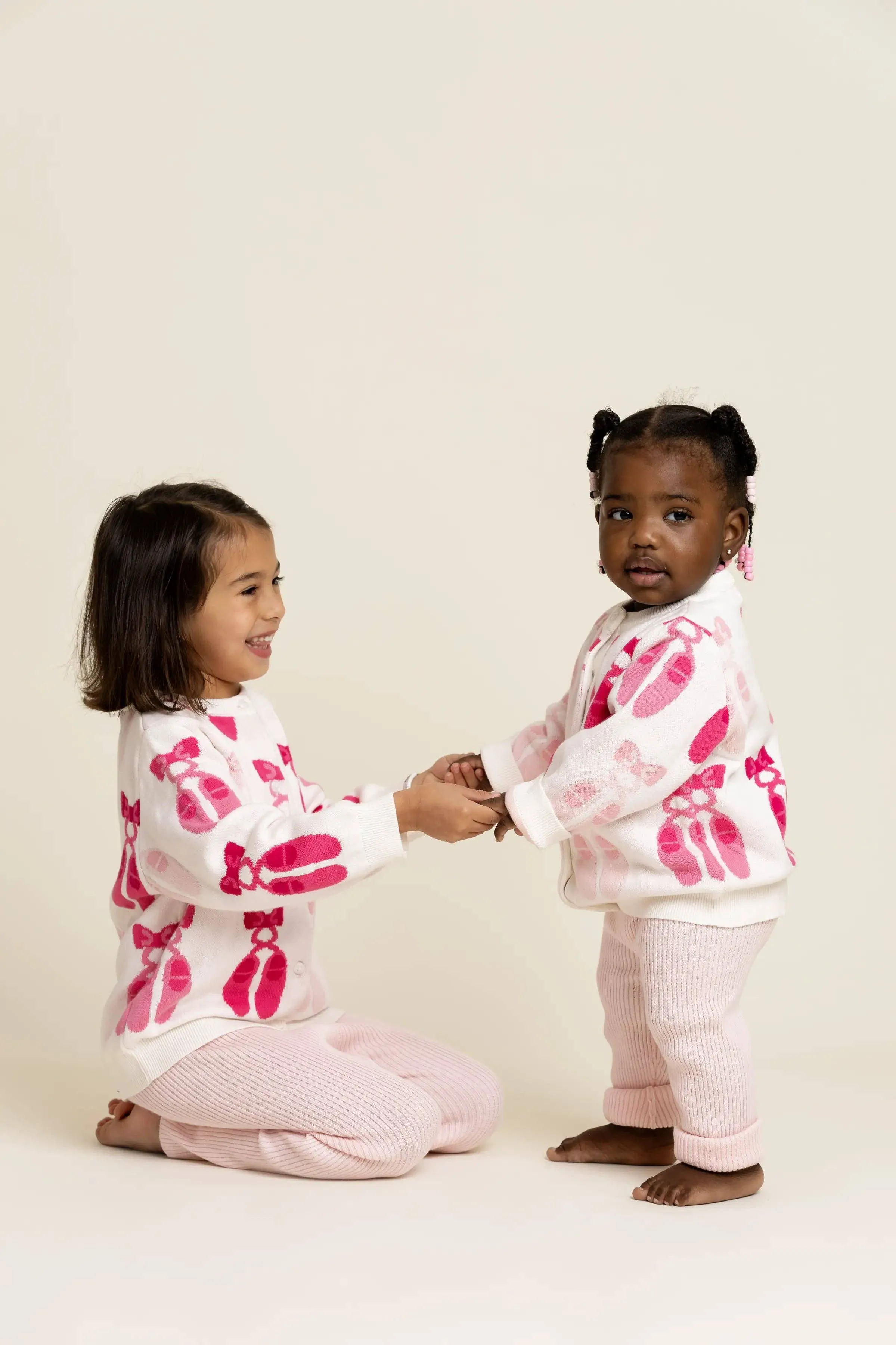 Cardigan   Pant Set | Ballet Slippers