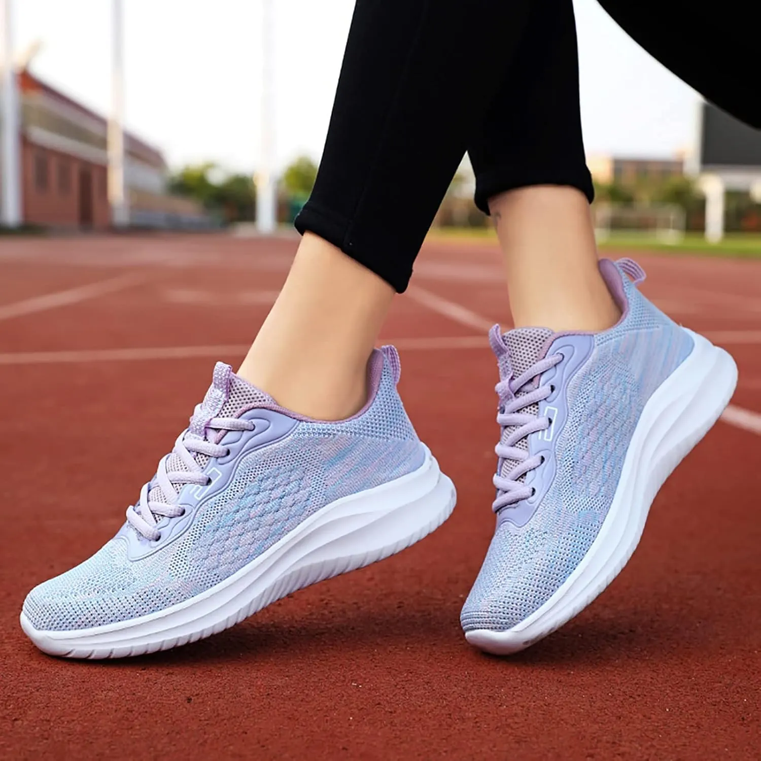 Comfort Lightweight Breathable Sneakers for Women Sports Workout Gym Shoes for Running Fashion Aesthetic Shoe