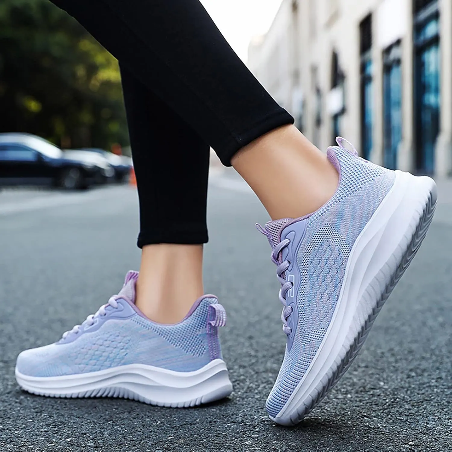 Comfort Lightweight Breathable Sneakers for Women Sports Workout Gym Shoes for Running Fashion Aesthetic Shoe