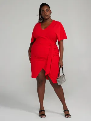 Fashion To Figure - The Iconic Ruched Wrap Dress