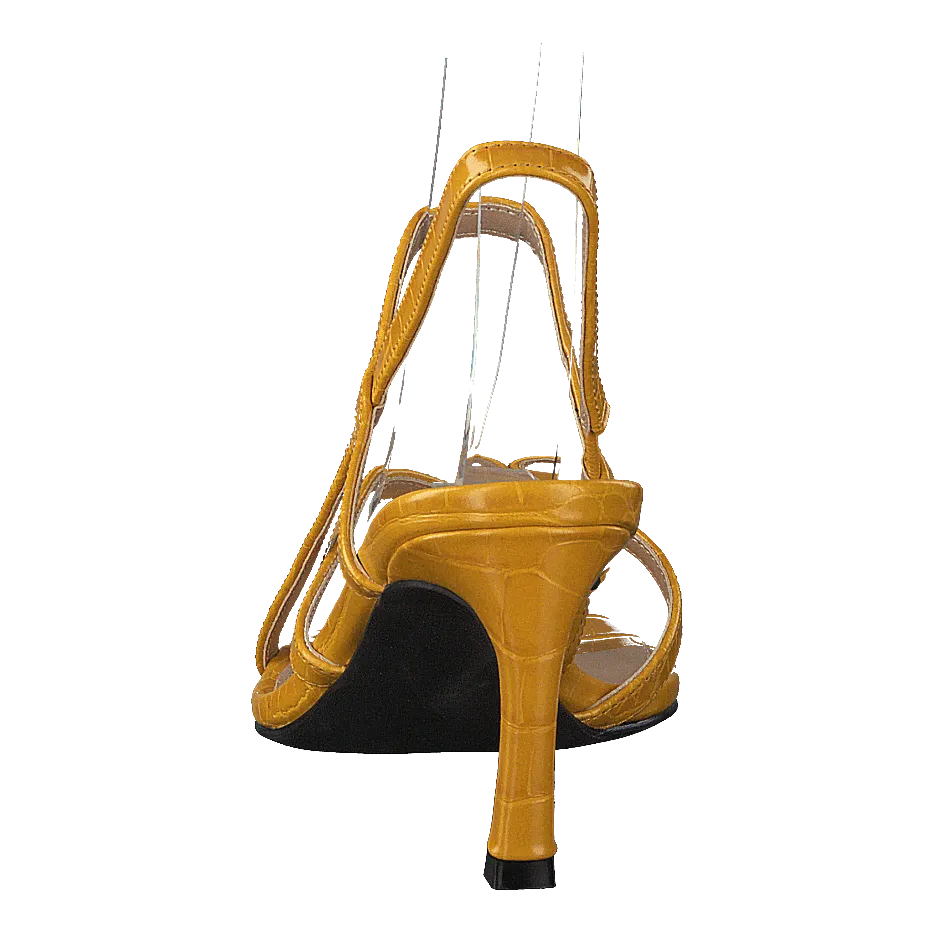 Flippi Strap Heels Yellow