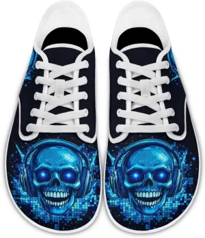 Forchrinse Dachshund Sunflower Print Mens Barefoot Shoes Womens Wide Trail Running Shoes Lace up Zero Drop Fashion Causal Sneakers Size 3-14