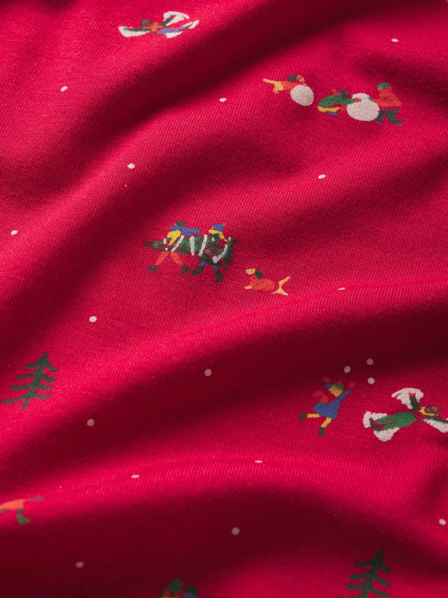 Gisele Printed TENCEL™ Modal Crewneck PJ Set