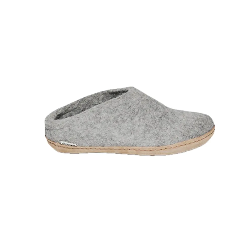 Glerups Slip-On - Leather - Grey