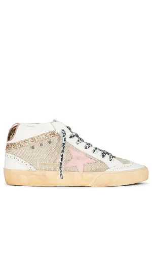 Golden Goose x REVOLVE Mid Star Sneaker in Pink