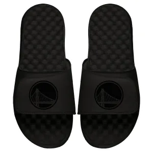 Golden State Warriors ISlide Tonal Slide Sandals - Black