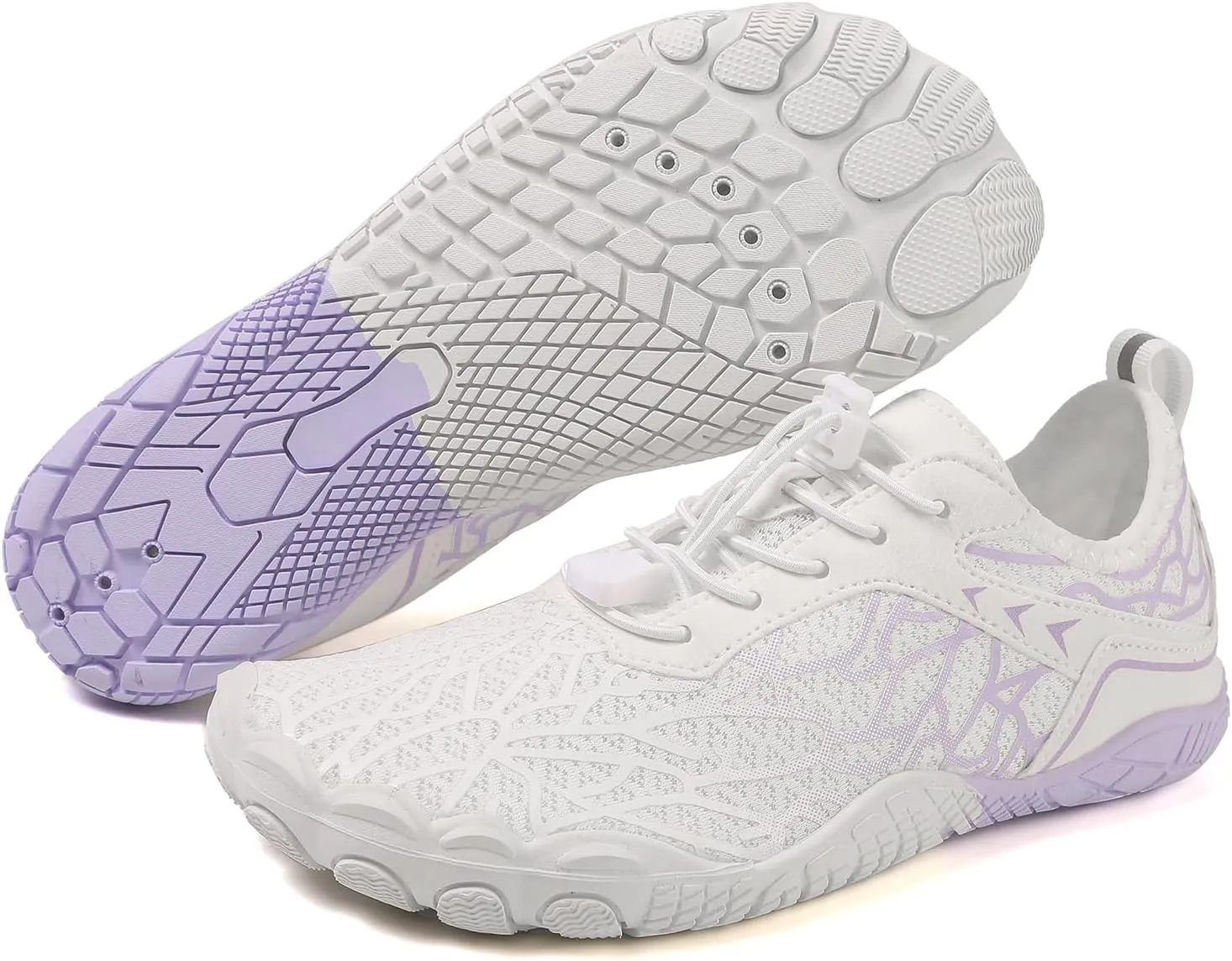 Grounded Barefoot Footwear for Women Men Pro Barefoot Shoes Hike Walking Quick-Dry Aqua Slip-on Sneaker Wide Toe Water Shoe Lightweight Breathable Shoes Waterproof Trail Running Healthy Sneaker