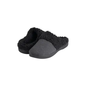 Hard Sole Slippers | Heather Charcoal
