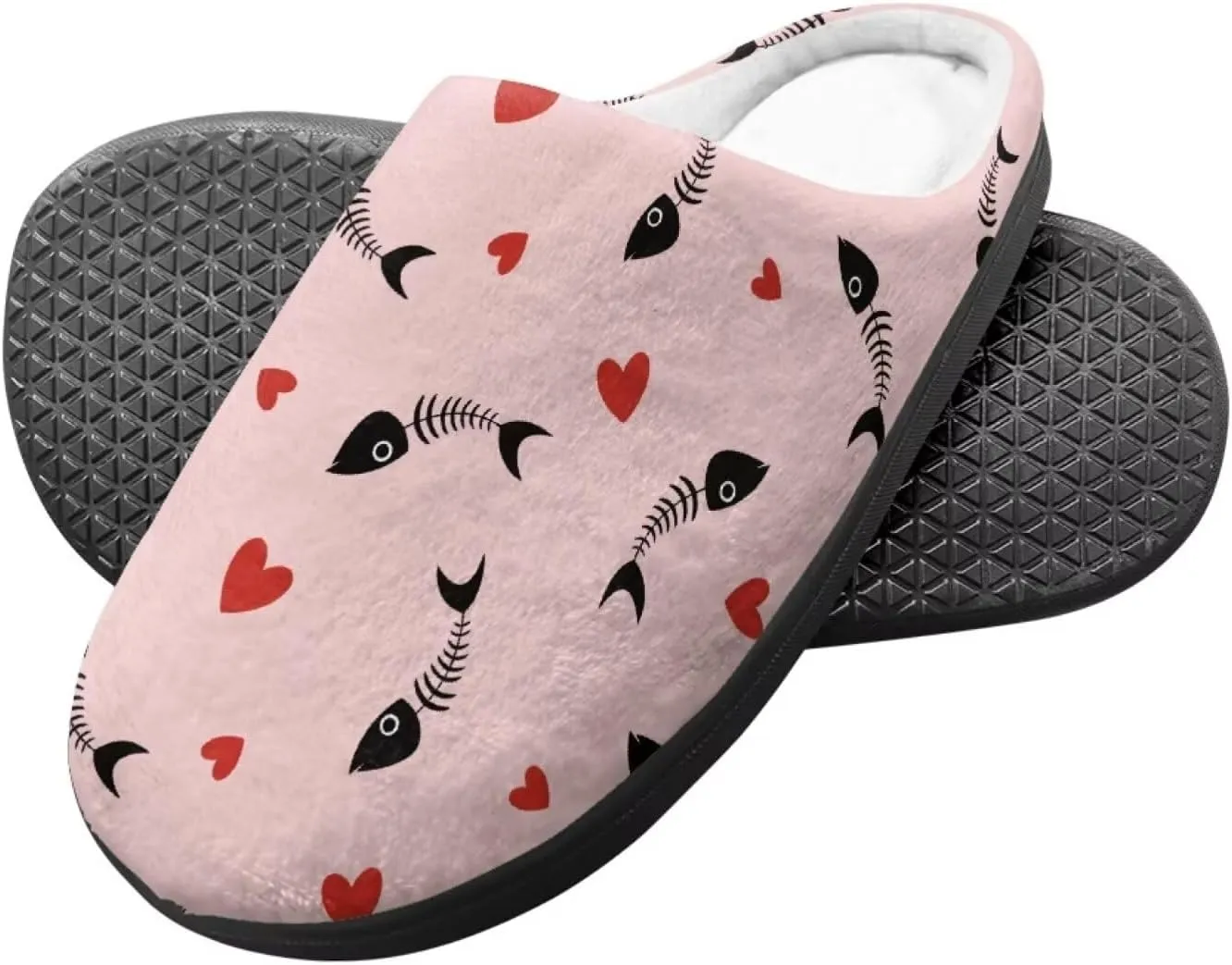 Howilath Kids Slippers Animal Print Toddler House Slippers Girls Slippers Boys House Shoes Fluffy Warm