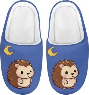 Howilath Kids Slippers Animal Print Toddler House Slippers Girls Slippers Boys House Shoes Fluffy Warm
