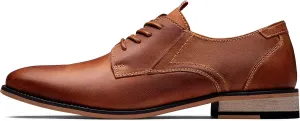 Jousen Mens Dress Shoes Formal Leather Oxford Classical Business Derby Shoes