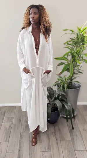 KARMA - Maxi Shirt Dress
