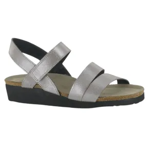 Kayla | Leather | Silver Threads