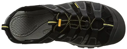 Keen Men's Newport H2 Sandal,Black,11 M US