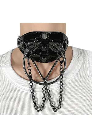 Patent Faux Leather Choker