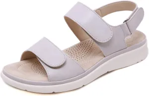 pearlzone Women's Comfort Footbed Outdoor Sandal,Summer Athletic Sandals Sport Water Shoes Beach with Adjustable Strap