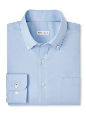Peter Millar Campbell Perfect Pinpoint Cotton-Stretch Sport Shirt