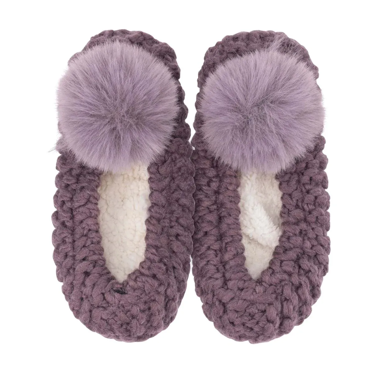 Popcorn Pom Pom Ballerina Slipper