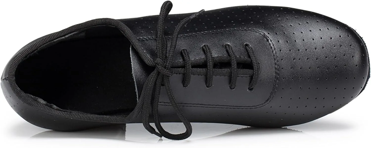 Salsa Heels for Women Lace-up Comfortable Ballroom Practice Dance Shoes Evening Pumps X2077