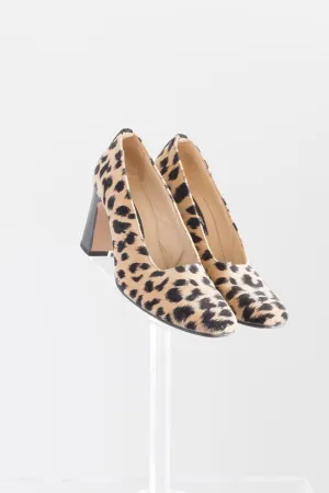 Sassy 90's Designer D'Ro~Too Made in Italy Leopard Print Heels // Size 6.5 B