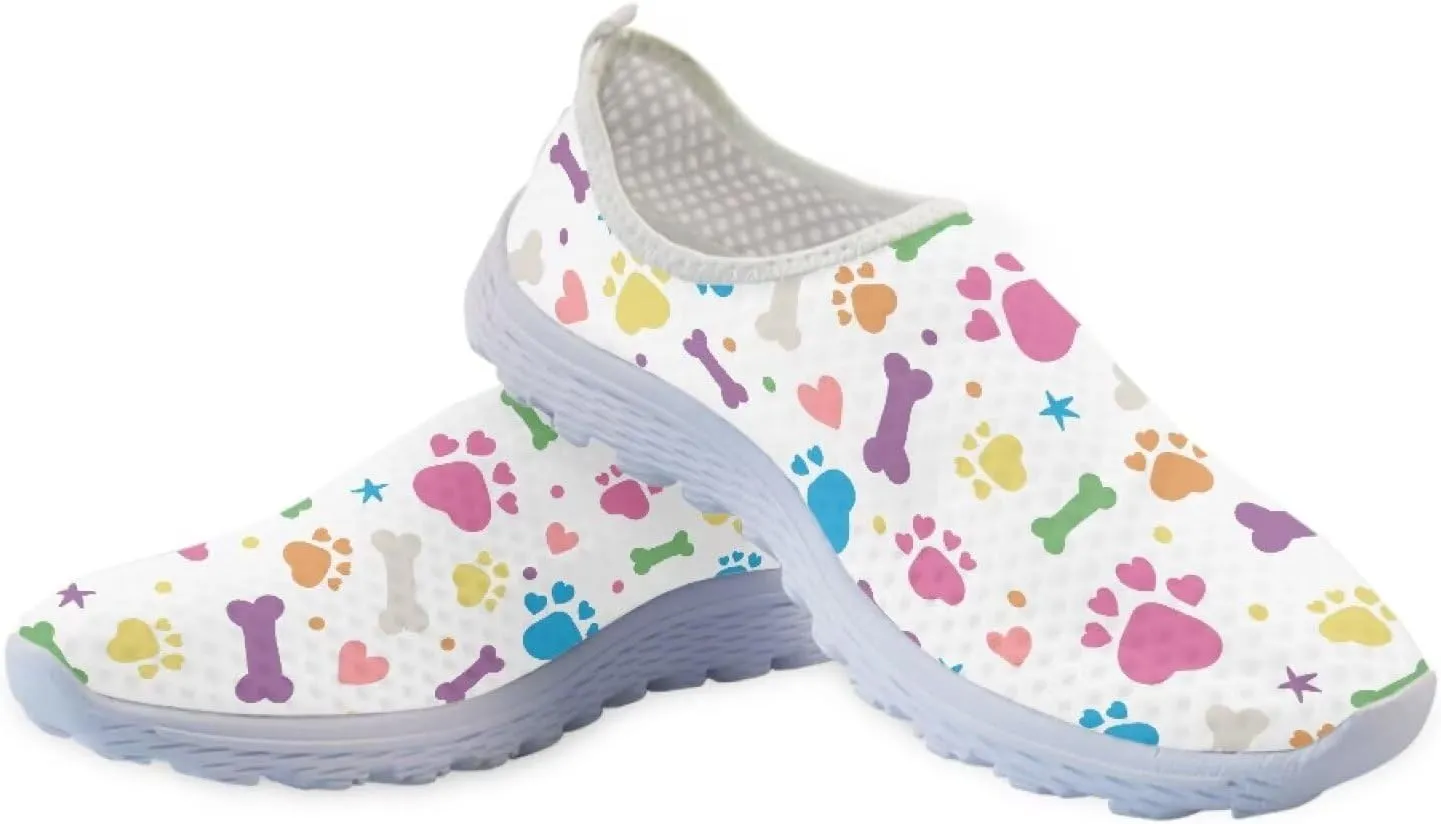 Shoes for Women Teens Walking Shoes Breathable Mesh Running Tennis Sneakers Casual Athletic Shoe US Size 5.5-11.5
