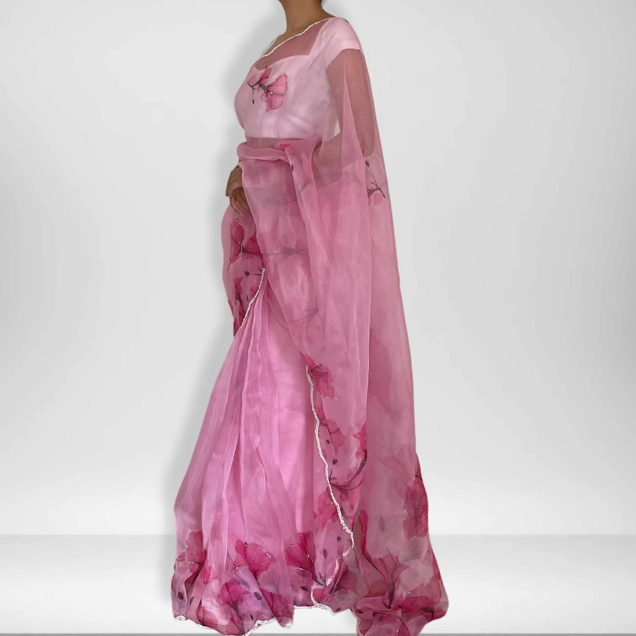 Shubha | Organza Saree