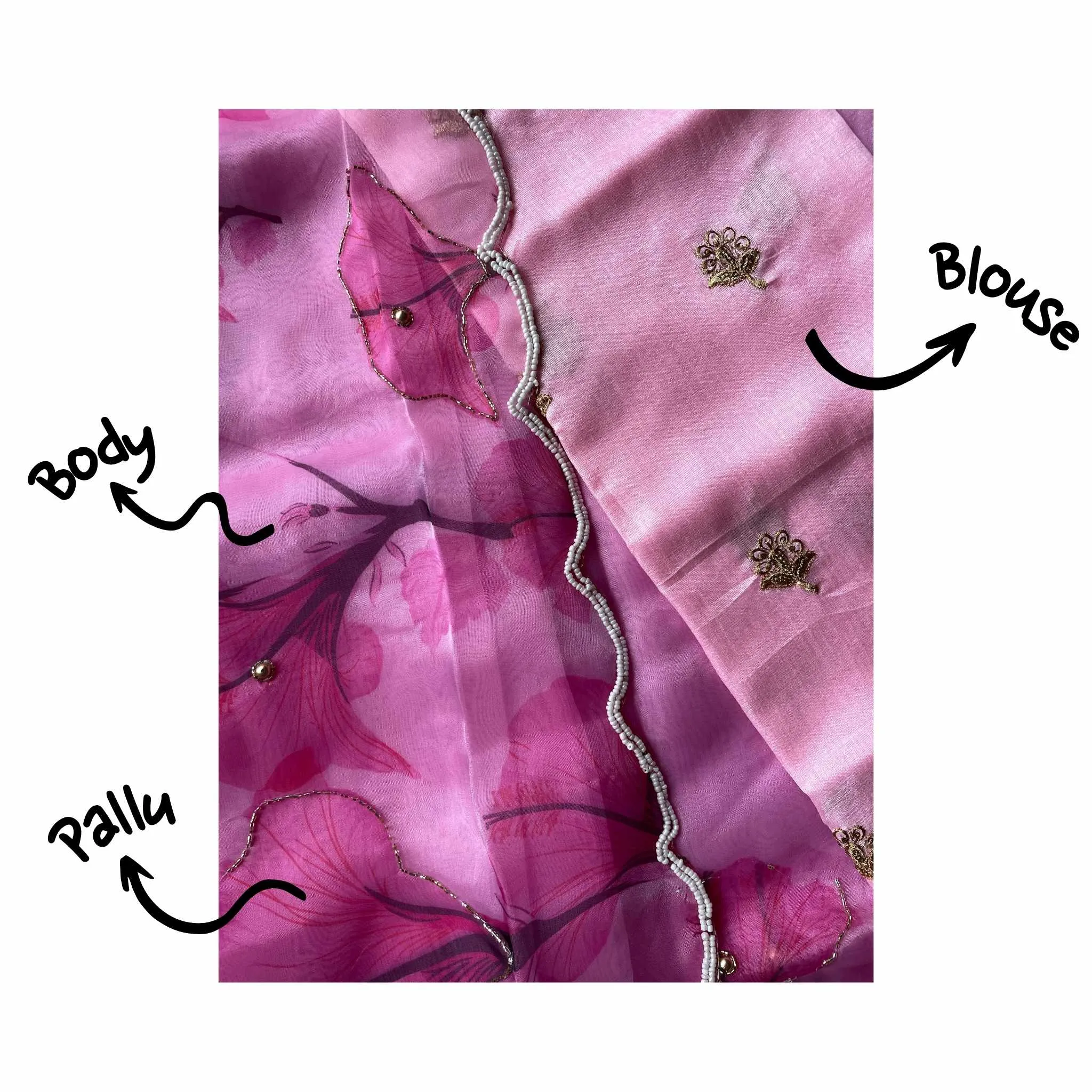 Shubha | Organza Saree