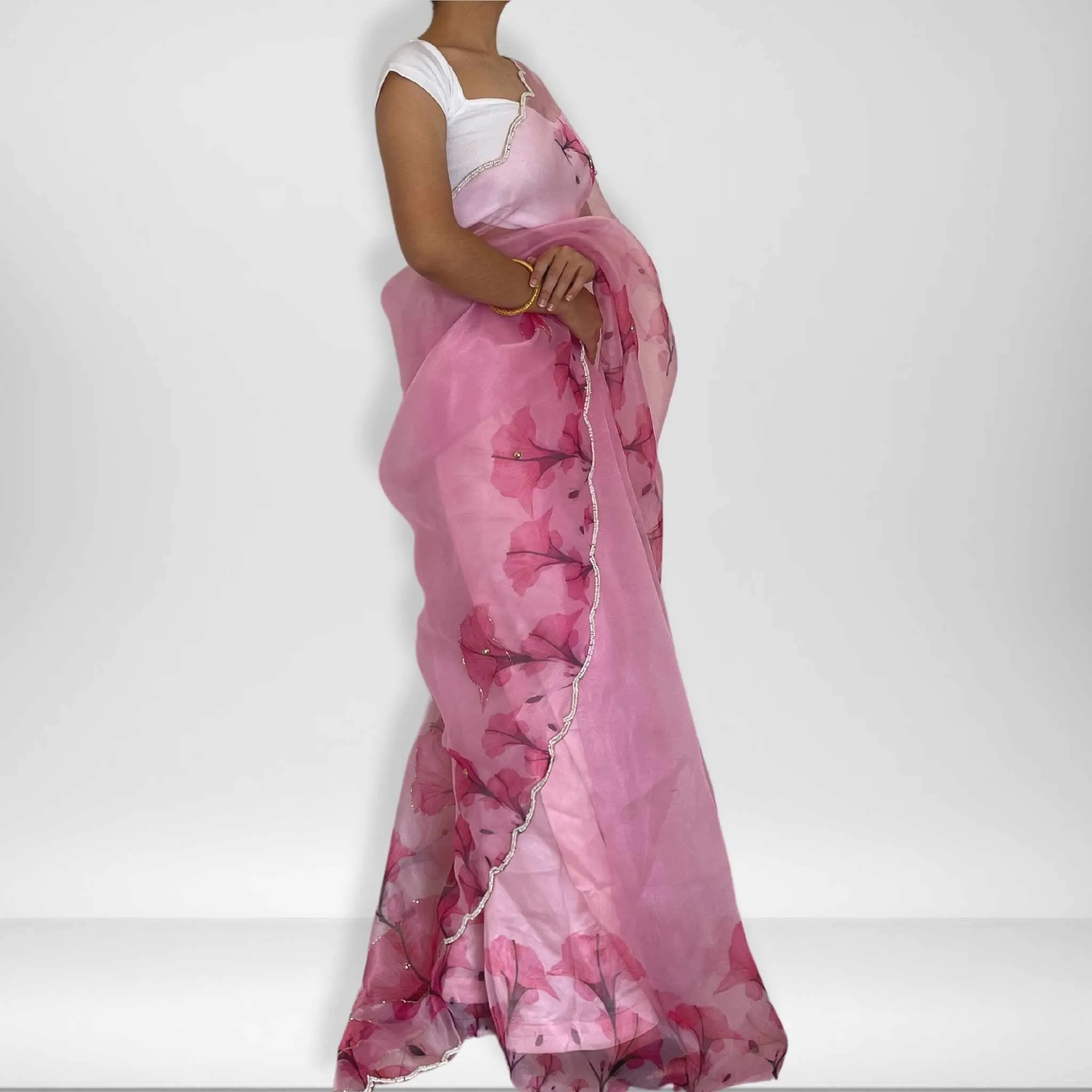 Shubha | Organza Saree