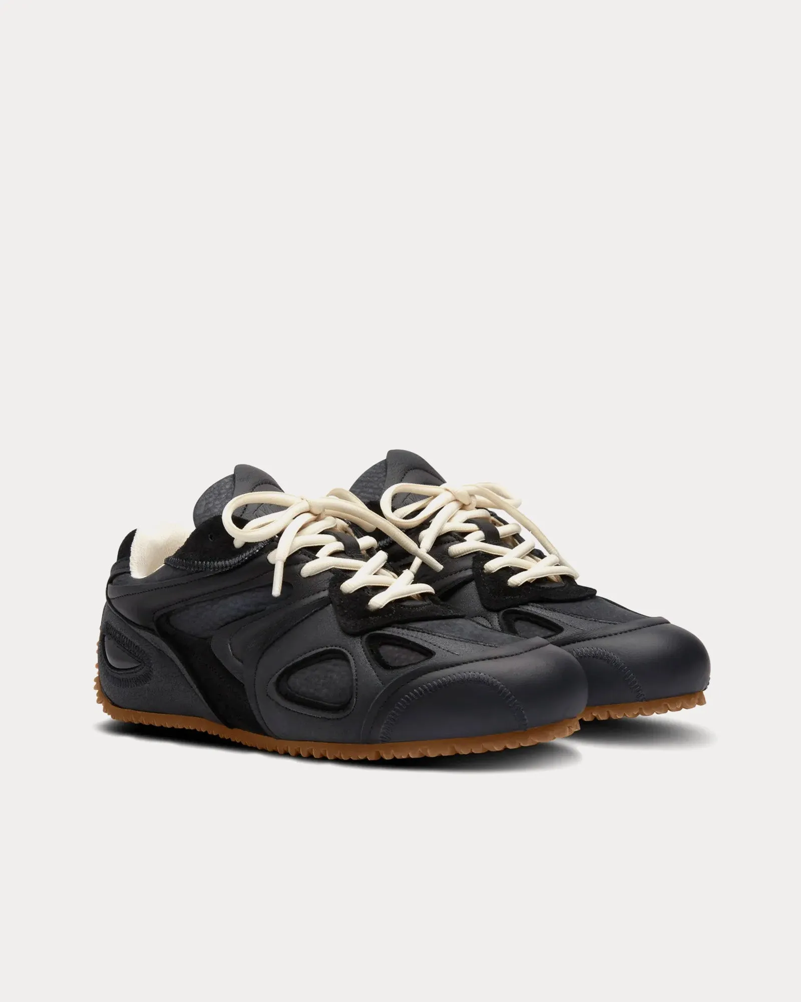 Slow Runner Black / Gum Low Top Sneakers