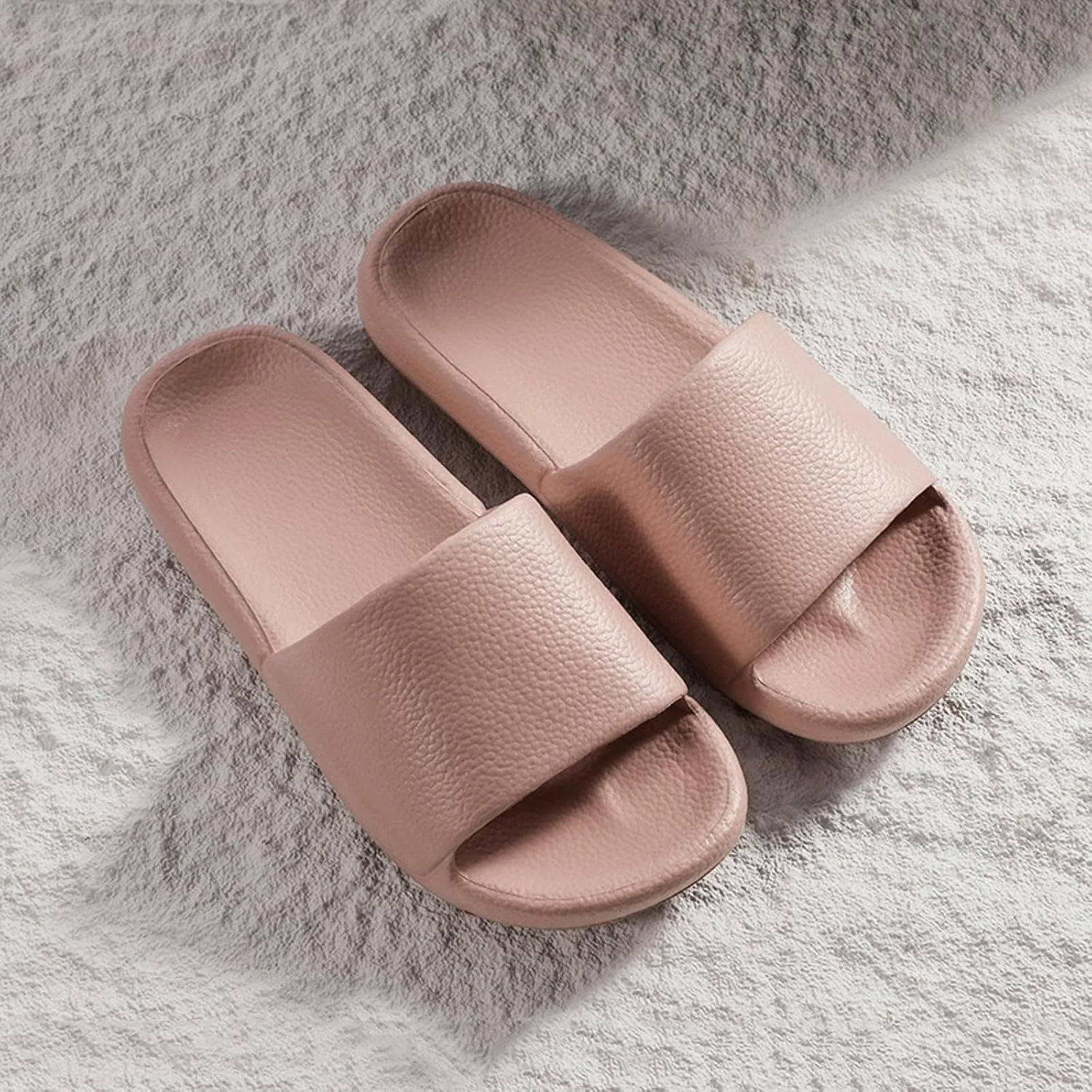 Summer Couple Coloured Home Non Slip Indoor Bathroom Beach Large Size Soft Bottom Womens Fuzzy Slippers