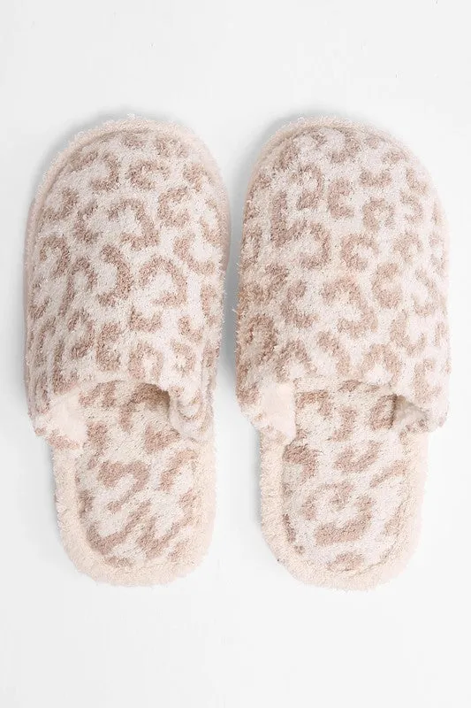 Super Soft Leopard Slippers