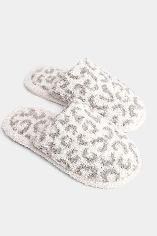 Super Soft Leopard Slippers