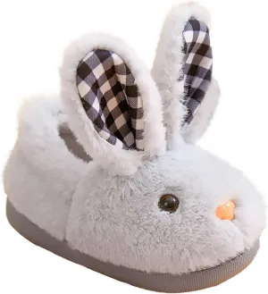 Toddler Bunny Slippers For Girls Boys Winter Warm House Shoes For Kids Winter Home Slippers Indoor Non Slip Slippers
