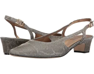 Vaneli: Aliz Slingback Heel in Platinum