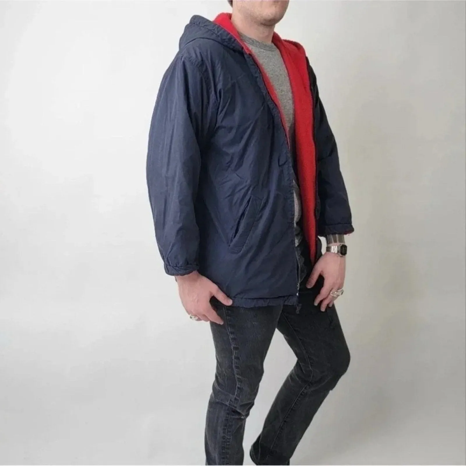 Vintage 90’s Fleece Parka