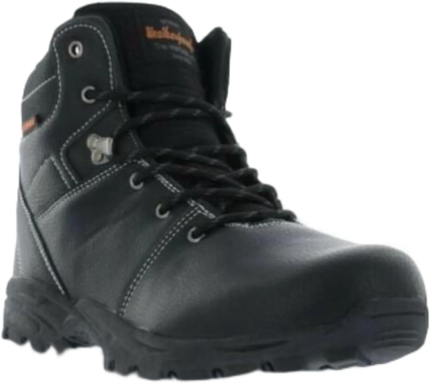 Weatherproof Vintage Mens Black Mixed Media Padded Water Resistant Jeremiah Round Toe Lace-Up Hiking Boots 11 M
